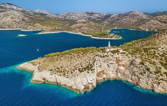 The secluded Lastovo island