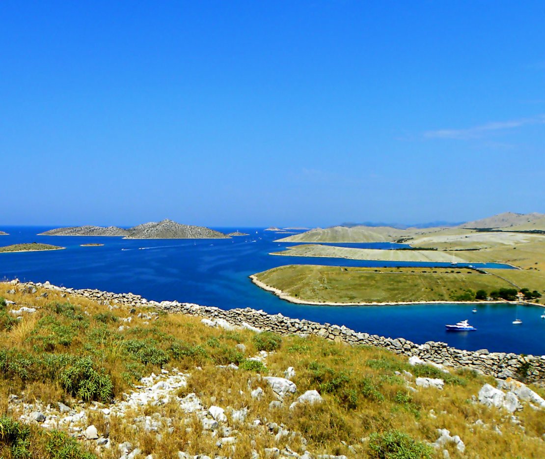 The game of colours on Kornati islands