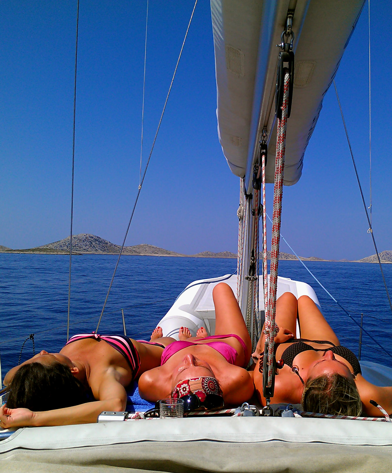 Sailing in Croatia