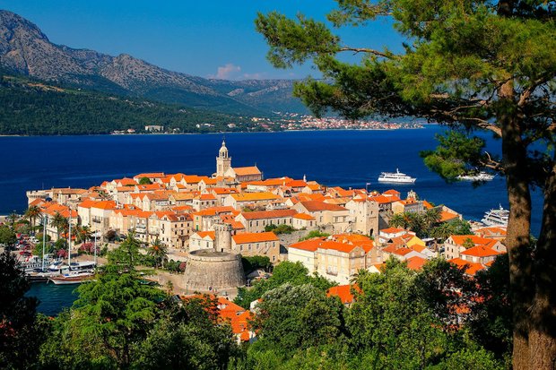 sailing trip to Korčula