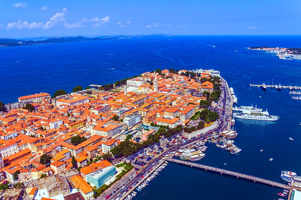 Last night on your tour, take a nice stroll through Zadar old town