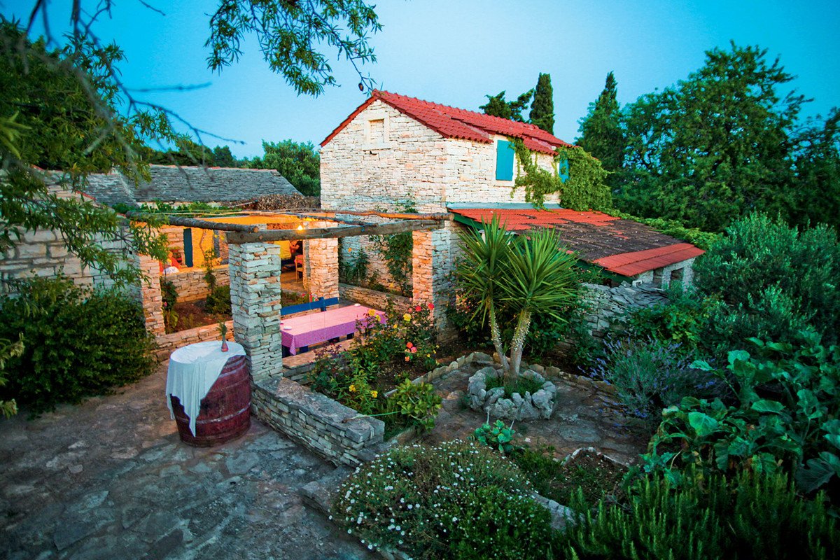 Tavern in one of the eco villages in Korčula