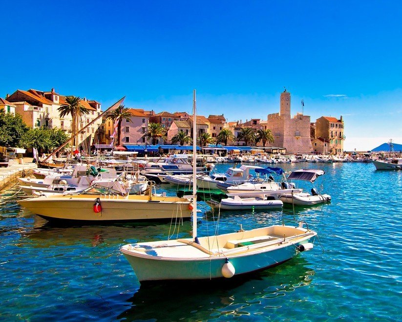 Sailing the azure Adriatic from Split will take us to remote island Vis.