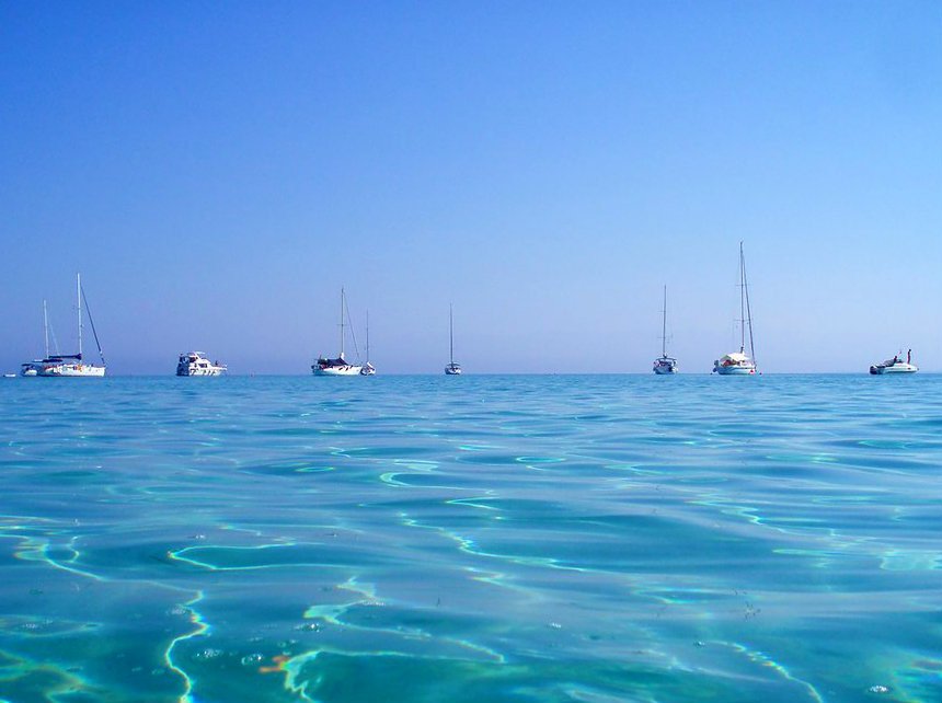 Turquoise waters and emerald bays of Silba island