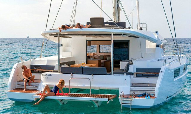 A Luxury honeymoon catamaran charter