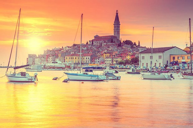 Sailing in Rovinj Croatia