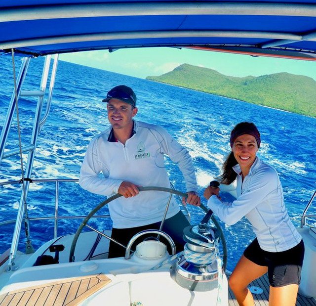 Sailing charter with skipper