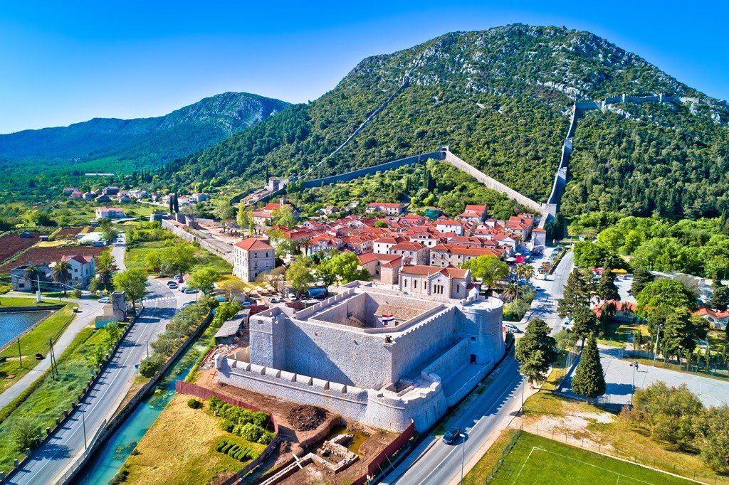 Dubrovnik sailing route