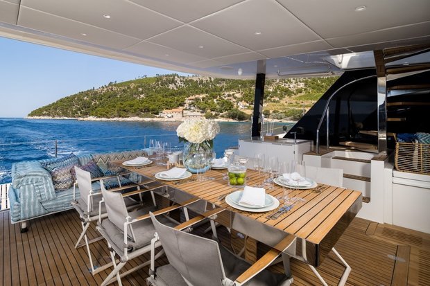 crewed catamaran charter Croatia