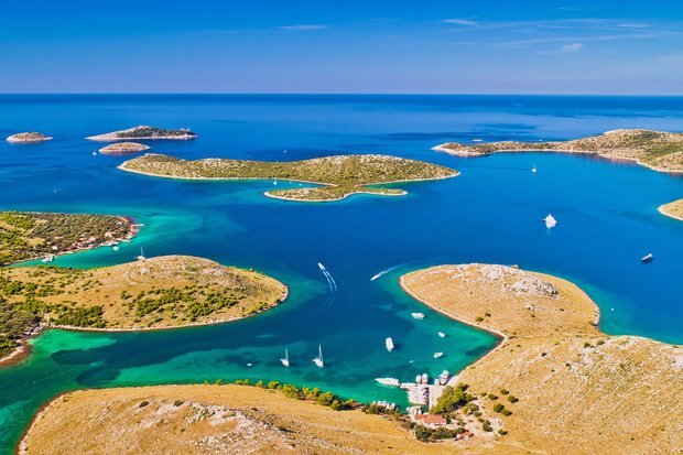 Kornati national park sailing