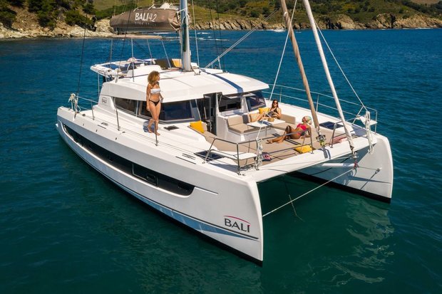 Skippered Bali catamaran Croatia