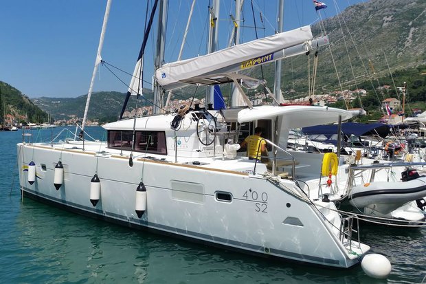 Sailing in Croatia with catamaran